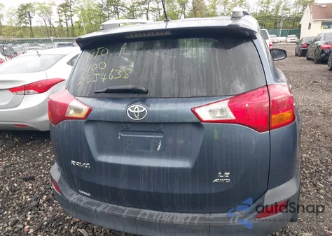 2013 Toyota Rav4 Le из США, поврежденный, VIN 2T3BFREV7DW123764